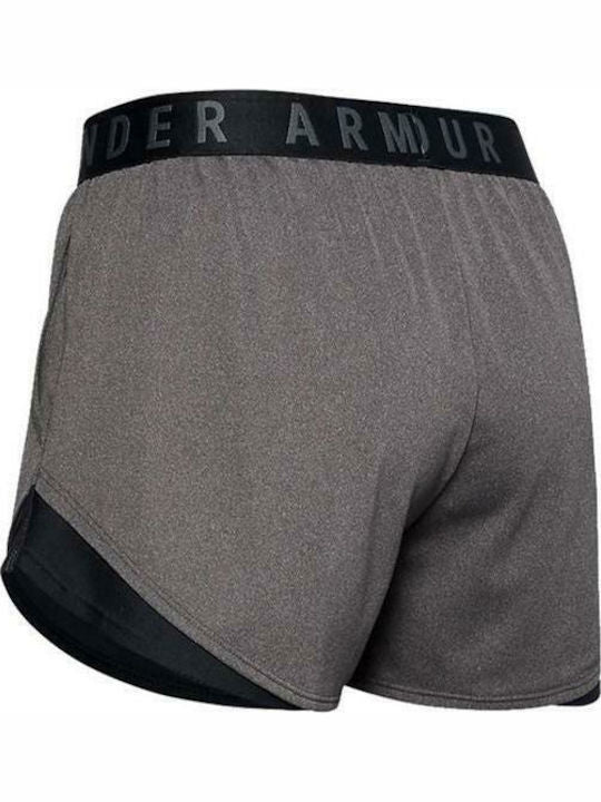 Under Armour Γυναικείο Αθλητικό Σόρτς - Play Up Shorts 3.0 - 1344552-090 - Carbon Heather