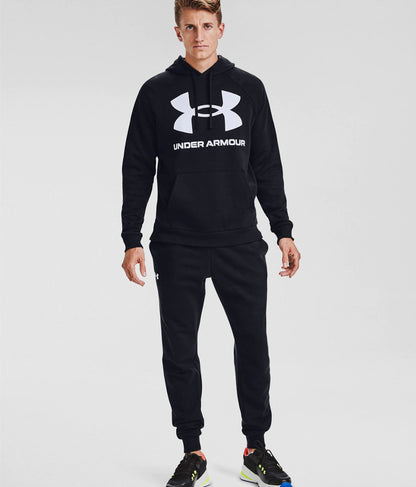 Under Armour Φούτερ ΜΕ Κουκούλα Rival Big Logo 1357093-001 BLACK