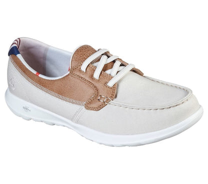 Skechers Παπούτσι Γυναικείο Go Walk Lite - Playa Vista 136070_NAT Natural