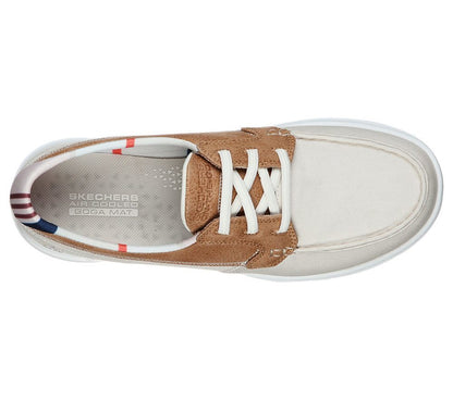 Skechers Παπούτσι Γυναικείο Go Walk Lite - Playa Vista 136070_NAT Natural