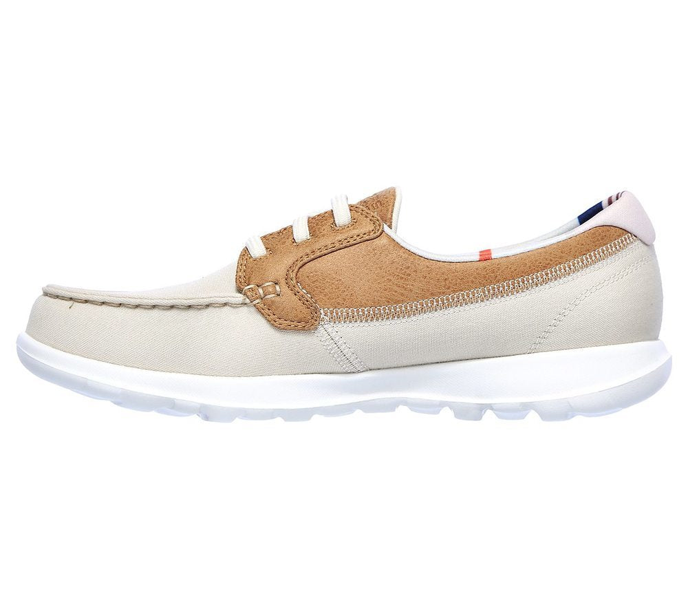 Skechers Παπούτσι Γυναικείο Go Walk Lite - Playa Vista 136070_NAT Natural