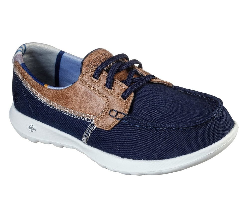 Skechers Παπούτσι Γυναικείο Go Walk Lite - Playa Vista 136070_NVY Navy
