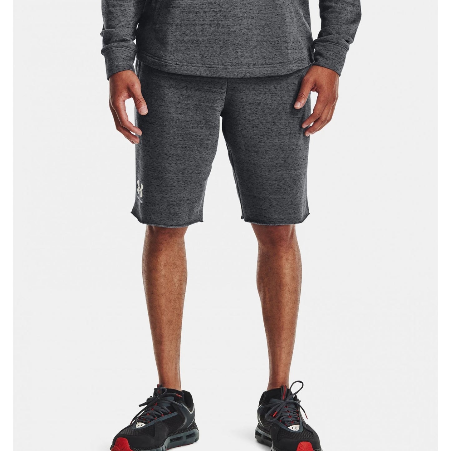 Under Armour Ανδρική Αθλητική Βερμούδα Γκρί 1361631-012 - Rival Terry Short - Grey - E