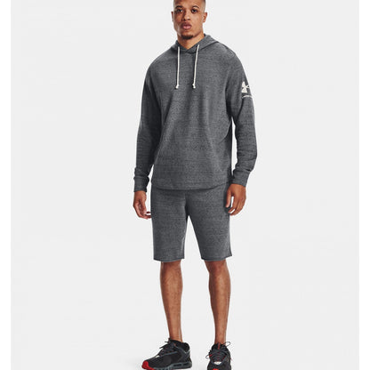 Under Armour Ανδρική Αθλητική Βερμούδα Γκρί 1361631-012 - Rival Terry Short - Grey - E
