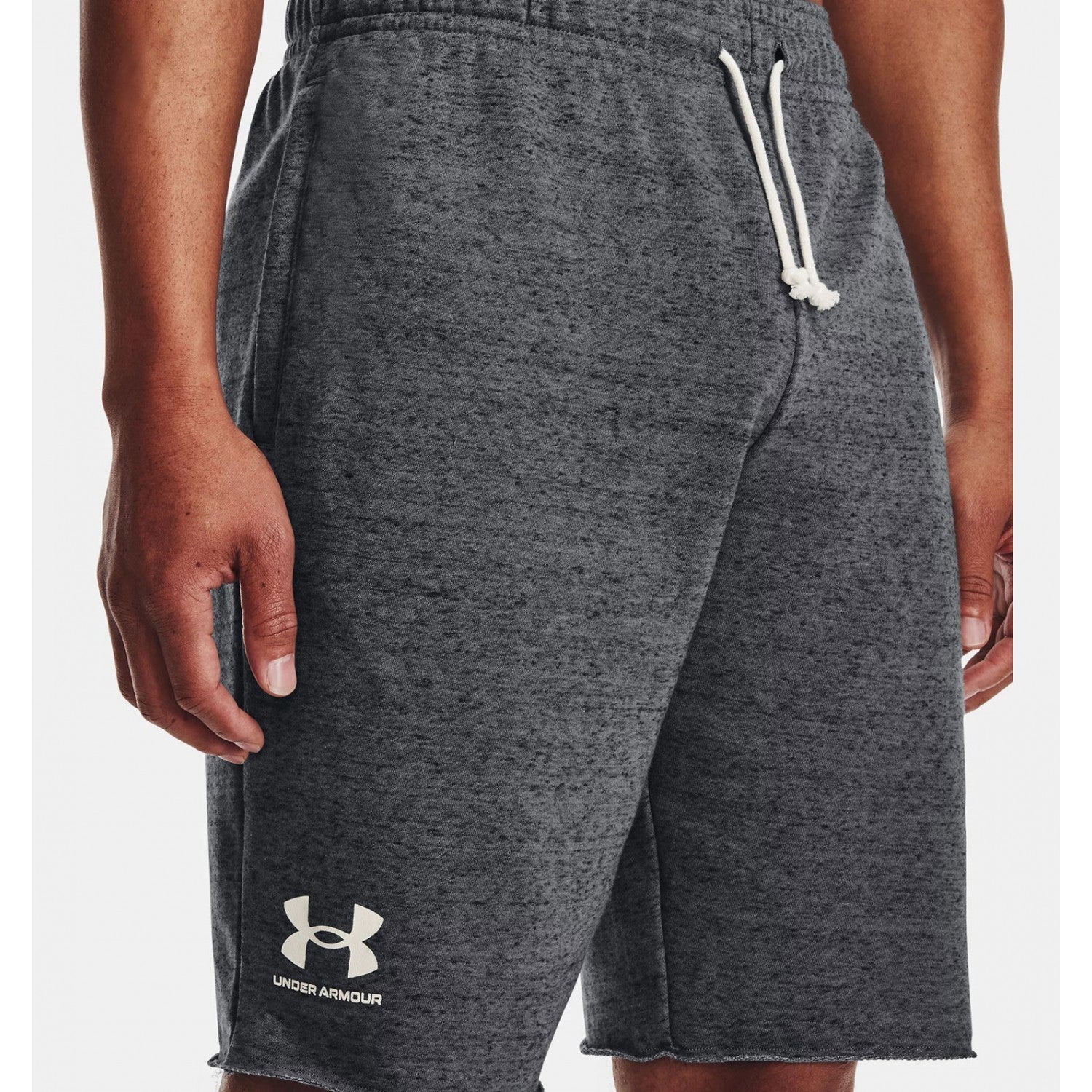Under Armour Ανδρική Αθλητική Βερμούδα Γκρί 1361631-012 - Rival Terry Short - Grey - E
