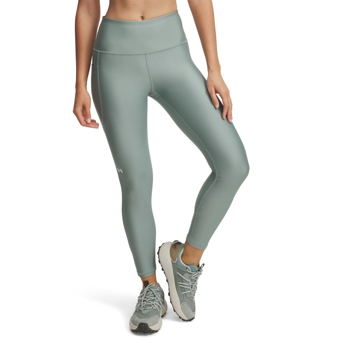 Under Armour Γυναικείο Αθλητικό Κολάν - Tech Hi Ankle Leg 1365335-349 Silica Green