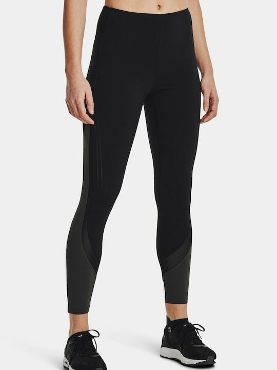 Under Armour Γυναικείο Αθλητικό Κολάν - RunHer Ankle Tight - 1369806-001 - Black Jet Gray