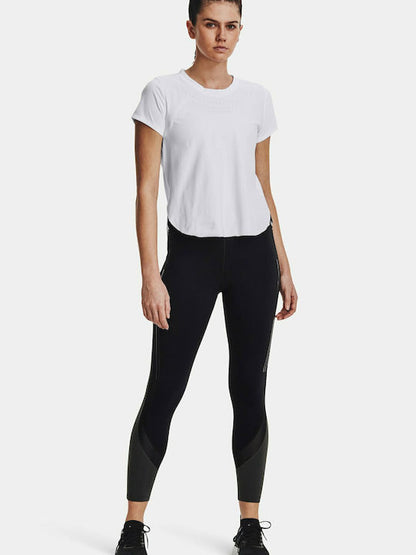 Under Armour Γυναικείο Αθλητικό Κολάν - RunHer Ankle Tight - 1369806-001 - Black Jet Gray