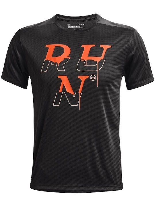 Under Armour Ανδρικό Μπλουζάκι Κοντομάνικο Γκρί 1372035-100 - Speed Stride - Grey -