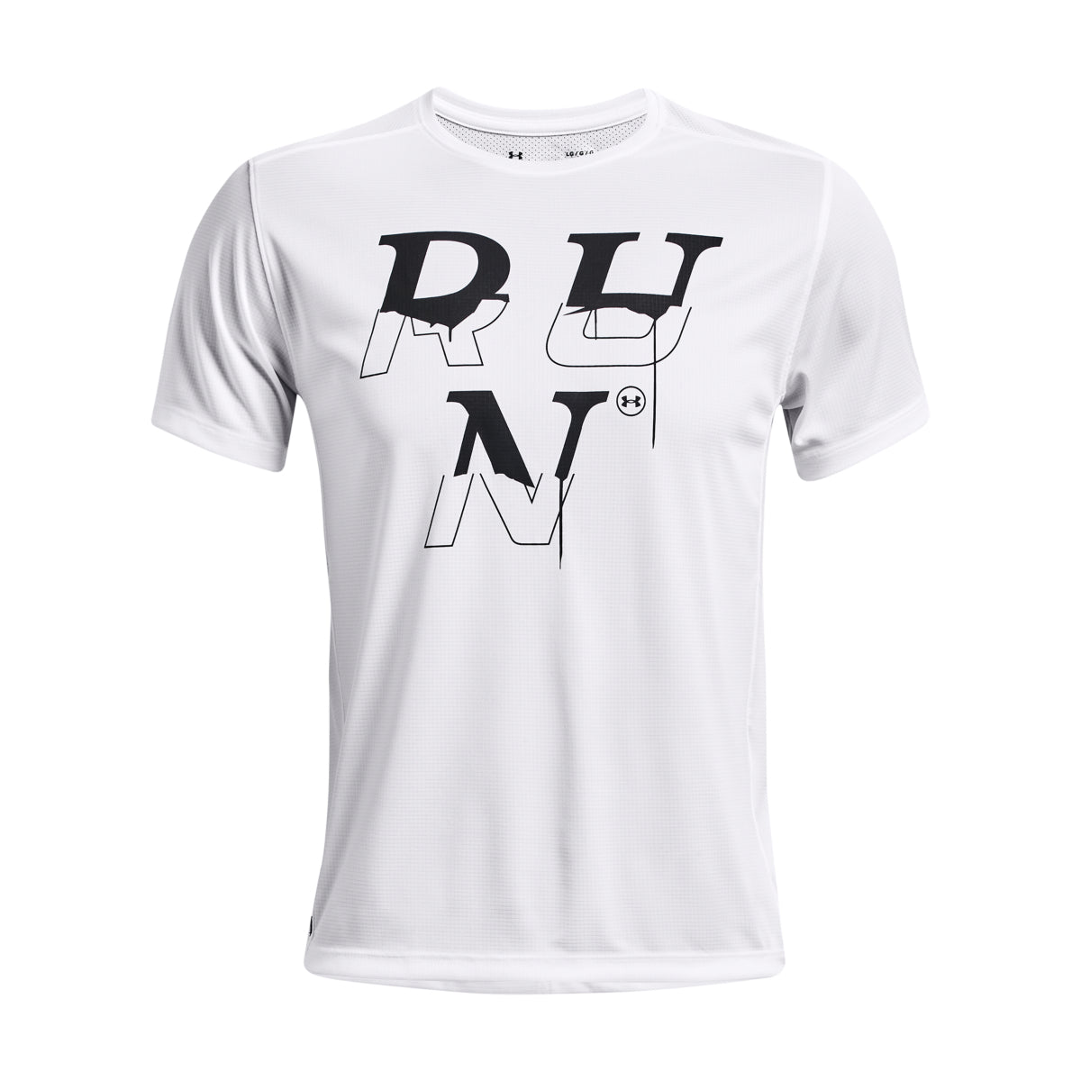 Under Armour Ανδρικό Μπλουζάκι Κοντομάνικο Λευκό 1372035-100 - Speed Stride - White - E