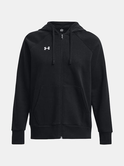 Under Armour Γυναικεία Ζακέτα Με Κουκούλα - UA Rival Fleece FZ Hoodie - 1379497-001 - Black