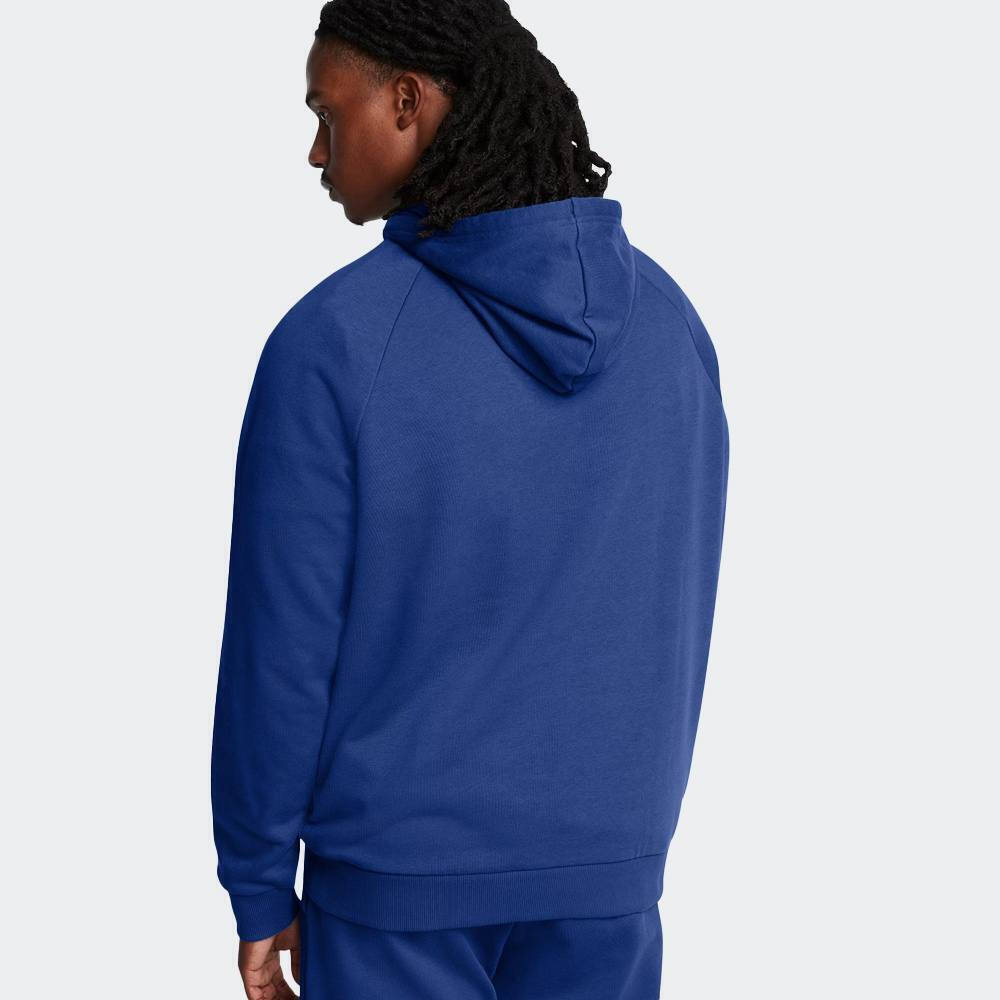 Under Armour Ανδρικό Φούτερ Με Κουκούλα - UA Rival Fleece - 1379758-432 - Tech Blue / Midnight Navy