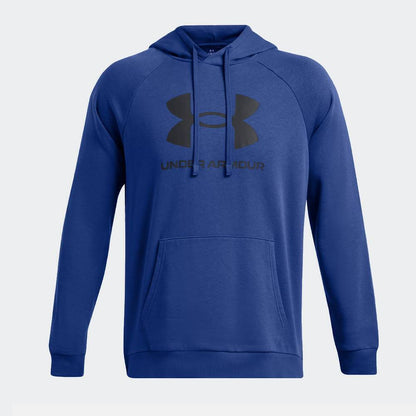 Under Armour Ανδρικό Φούτερ Με Κουκούλα - UA Rival Fleece - 1379758-432 - Tech Blue / Midnight Navy