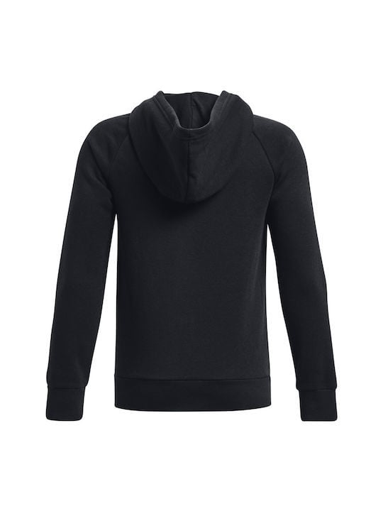 Under Armour Παιδική Ζακέτα Με Κουκούλα Για Αγόρι - UA Rival Fleece FZ Hoodie - 1379794-001 - Black