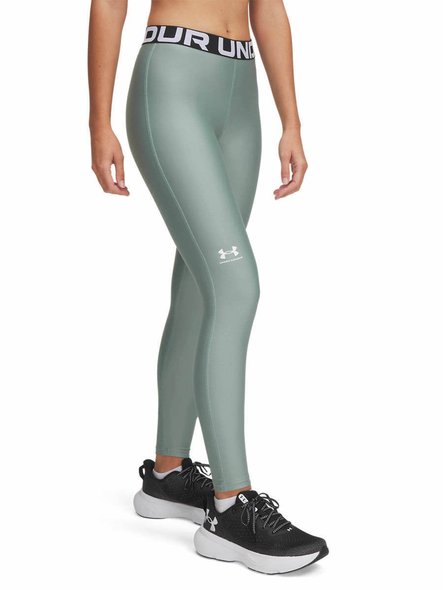 Under Armour Γυναικείο Αθλητικό Κολάν - UA HG Legging 1383559-348 Silica Green White
