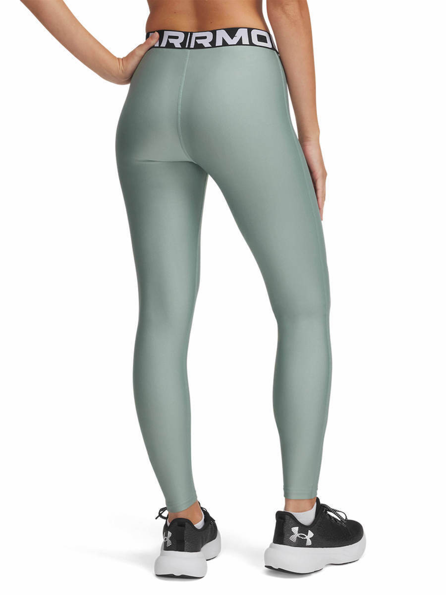 Under Armour Γυναικείο Αθλητικό Κολάν - UA HG Legging 1383559-348 Silica Green White