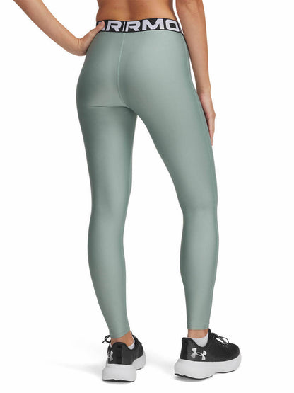Under Armour Γυναικείο Αθλητικό Κολάν - UA HG Legging 1383559-348 Silica Green White