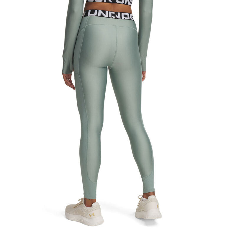 Under Armour Γυναικείο Αθλητικό Κολάν - HeatGear Rib Legging 1388693-348 Silica Green Silica Green