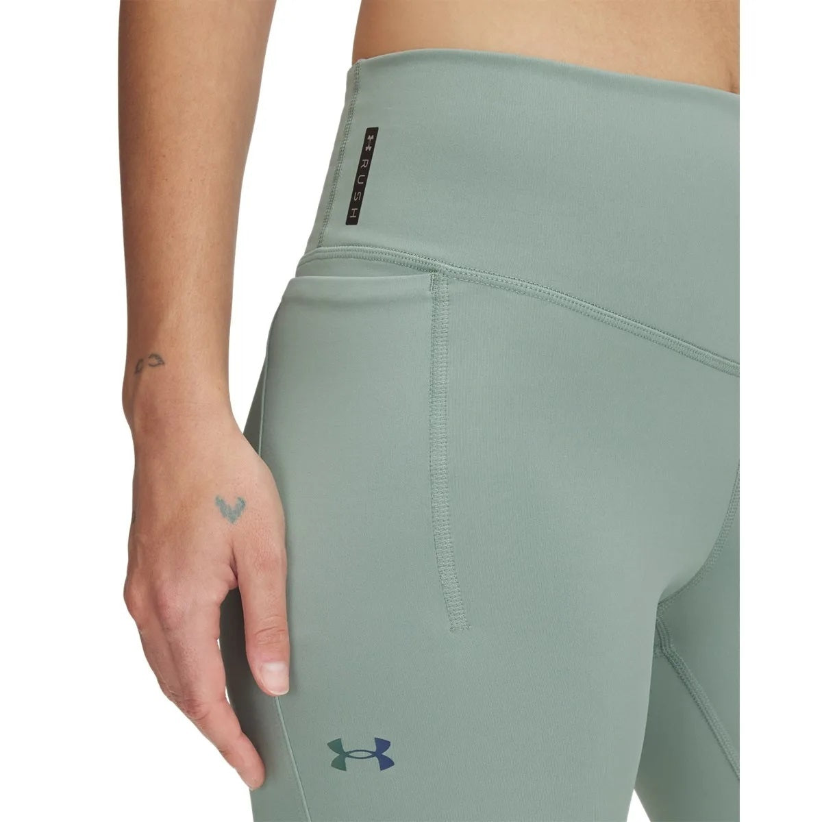 Under Armour Γυναικείο Κολάν - Vanish Elite Vent Ankle Leg - 1389871-348 - Silica Green