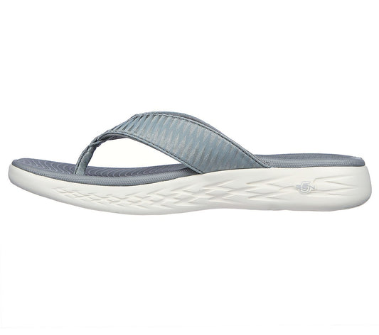Skechers Γυναικεία Σαγιονάρα - On-the-GO 600 - Favorite 140701-GRY