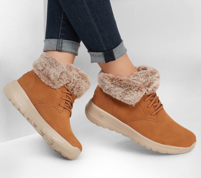 Skechers Μποτάκι Γυναικείο - On-the-GO Joy - Plush Dreams 144042-CSNT