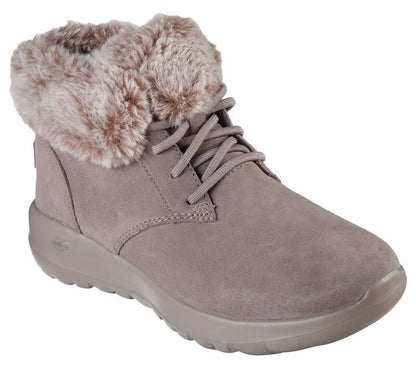 Skechers Μποτάκι Γυναικείο - On-the-GO Joy - Plush Dreams 144042-DKTP