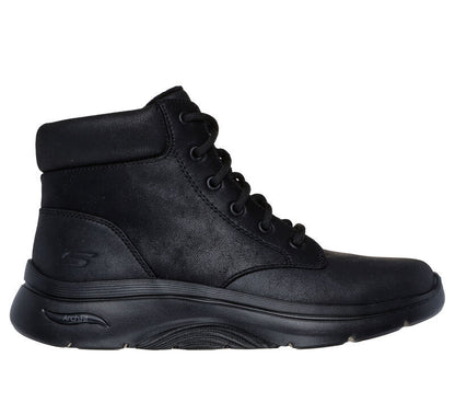 Skechers Μποτάκι Γυναικείο - GO WALK Arch Fit 2.0 - Mountain View - 144558-BBK - Black