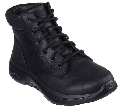 Skechers Μποτάκι Γυναικείο - GO WALK Arch Fit 2.0 - Mountain View - 144558-BBK - Black