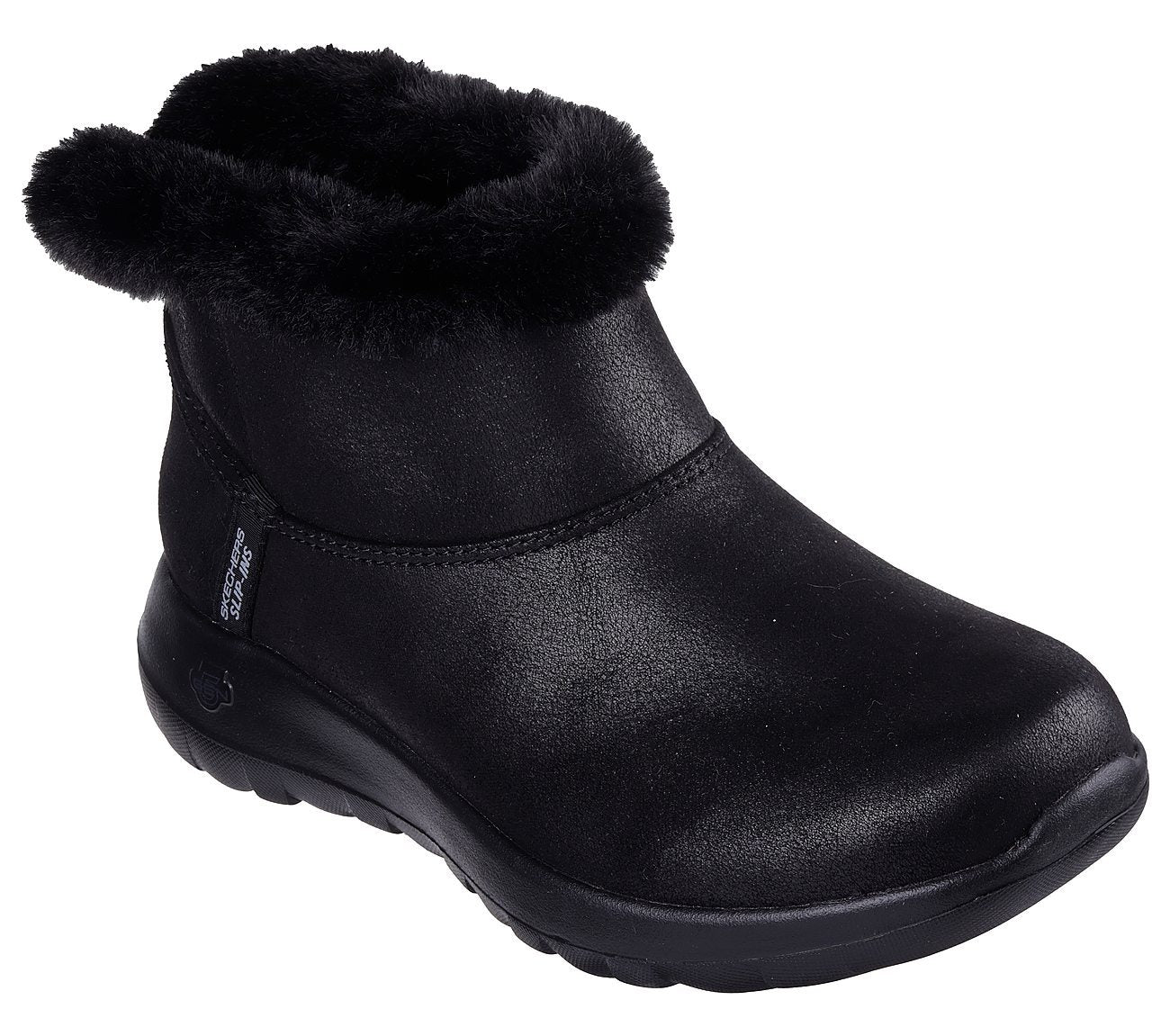 Skechers Μποτάκι Γυναικείο - On-the-GO Joy - Cozy Dream 144800-BBK Black