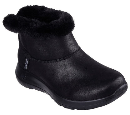 Skechers Μποτάκι Γυναικείο - On-the-GO Joy - Cozy Dream 144800-BBK Black