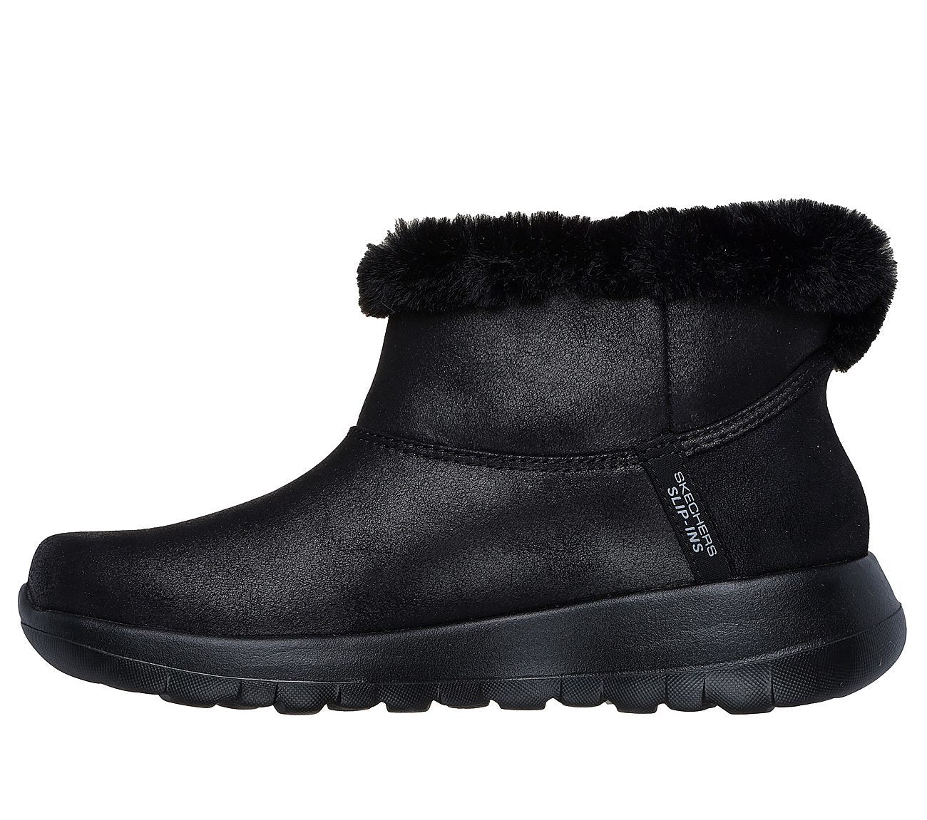 Skechers Μποτάκι Γυναικείο - On-the-GO Joy - Cozy Dream 144800-BBK Black