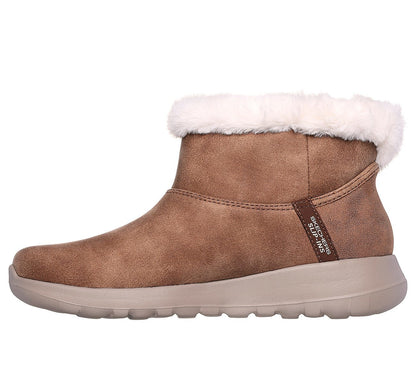 Skechers Μποτάκι Γυναικείο - On-the-GO Joy - Cozy Dream 144800-CSNT BROWN