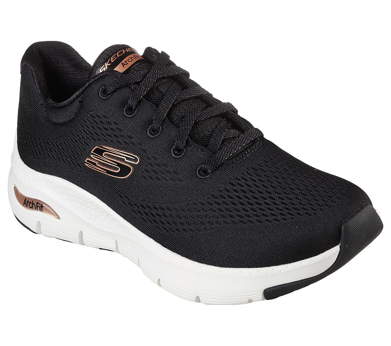 Skechers Παπούτσι Γυναικείο Arch Fit - Sunny Outlook 149057-BKRG Black/ROSE Gold