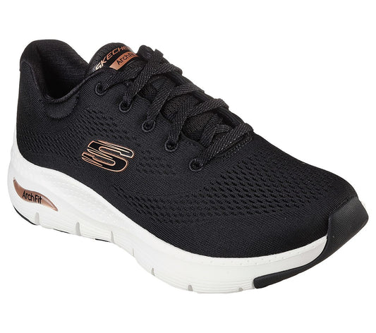 Skechers Παπούτσι Γυναικείο Arch Fit - Sunny Outlook 149057-BKRG Black/ROSE Gold