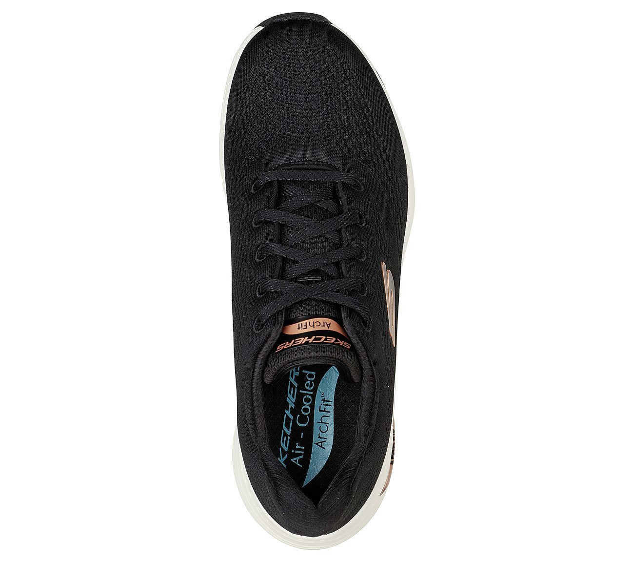 Skechers Παπούτσι Γυναικείο Arch Fit - Sunny Outlook 149057-BKRG Black/ROSE Gold