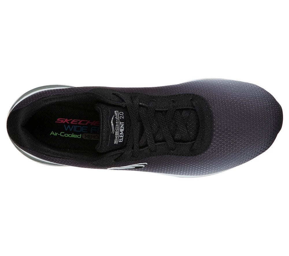 Skechers Παπούτσι Γυναικείο - Skech-Air EleMent 2.0 149062_BKW Black/White
