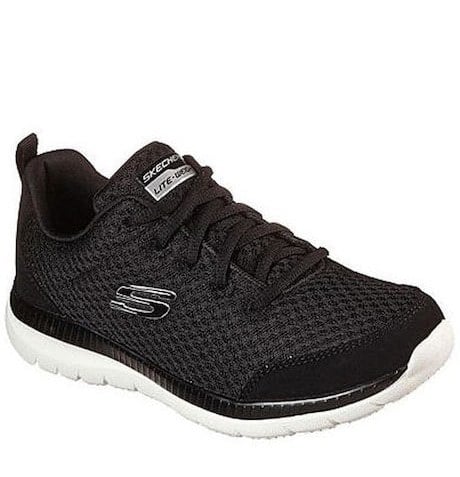 Skechers Παπούτσι Γυναικείο - Bountiful - Be Kind 149219-BKW - Black White