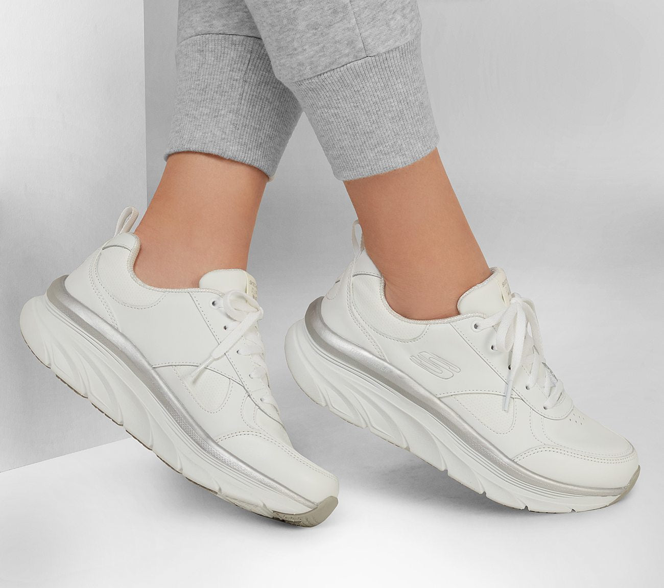 Skechers Παπούτσι Γυναικείο - Relaxed Fit: D'Lux Walker - Timeless Path 149312-WSL