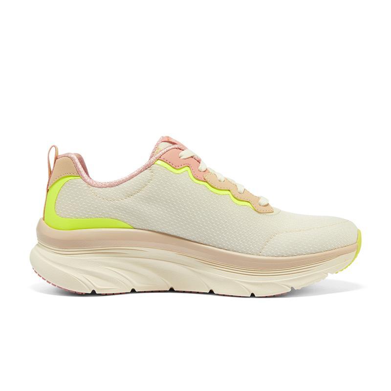 Skechers Παπούτσι Γυναικείο - D'LUX WALKER (149319-OFPK) Off-White/Pink