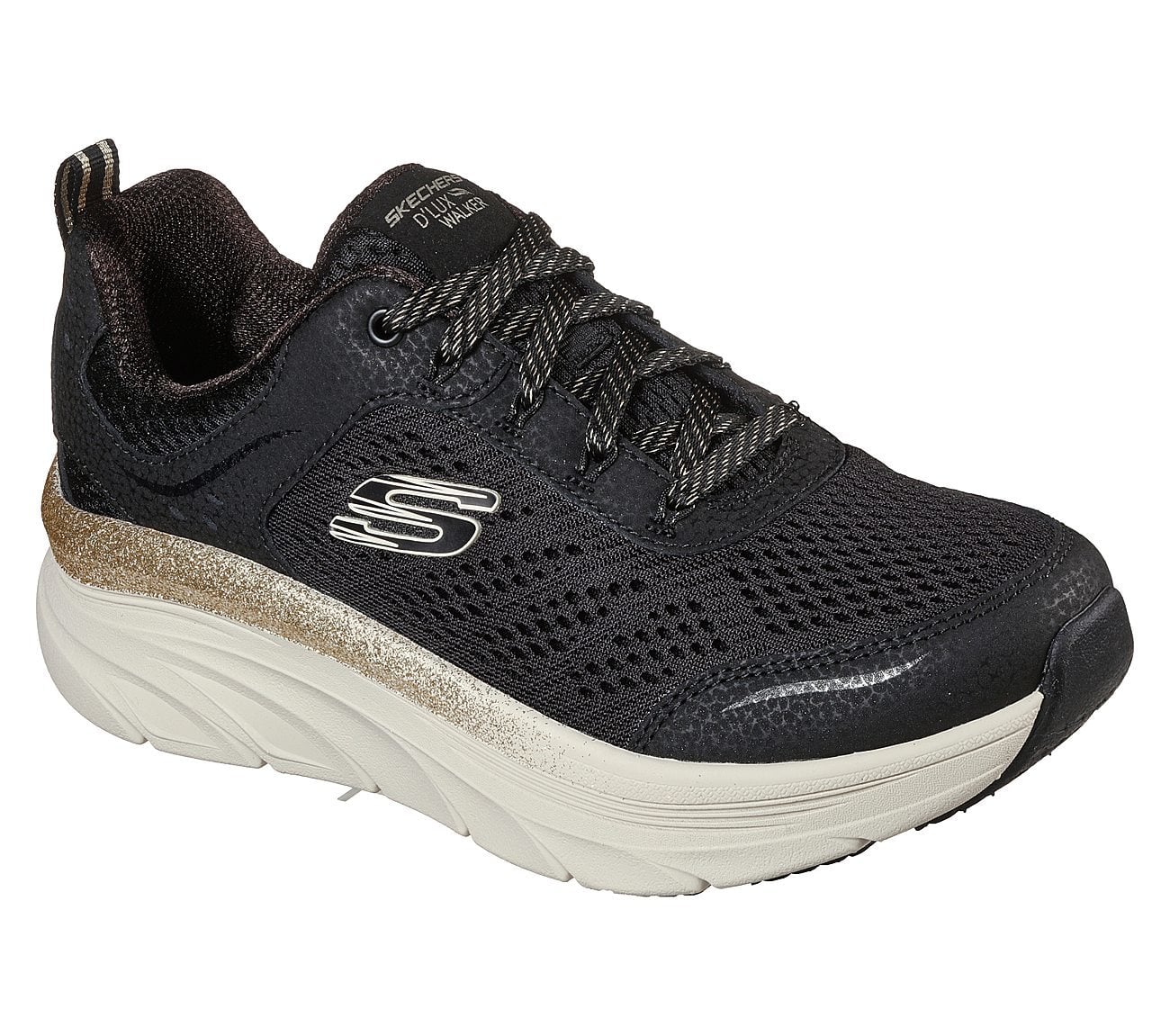 Skechers Παπούτσι Γυναικείο - DLUX WALKER 149337-BKGD