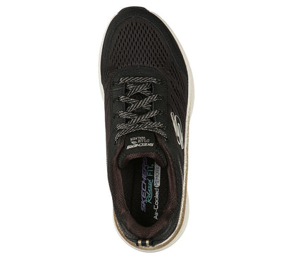 Skechers Παπούτσι Γυναικείο - DLUX WALKER 149337-BKGD