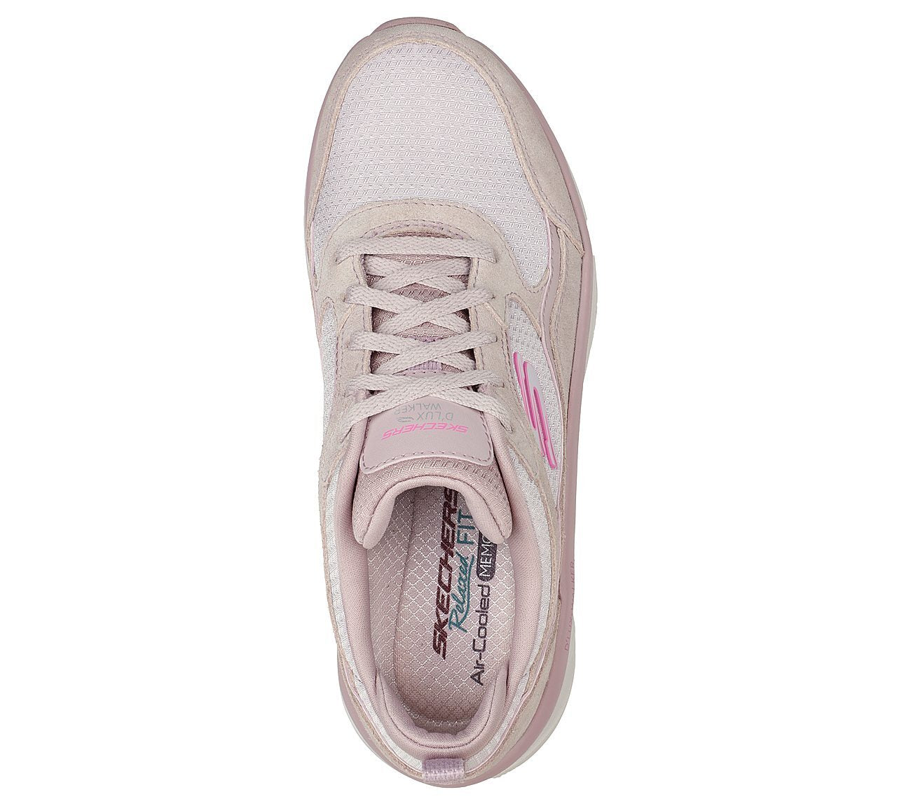 Skechers Γυναικείο Παπούτσι - Relaxed Fit: DLux Walker - New Moment - 149357-LAV- Lavender
