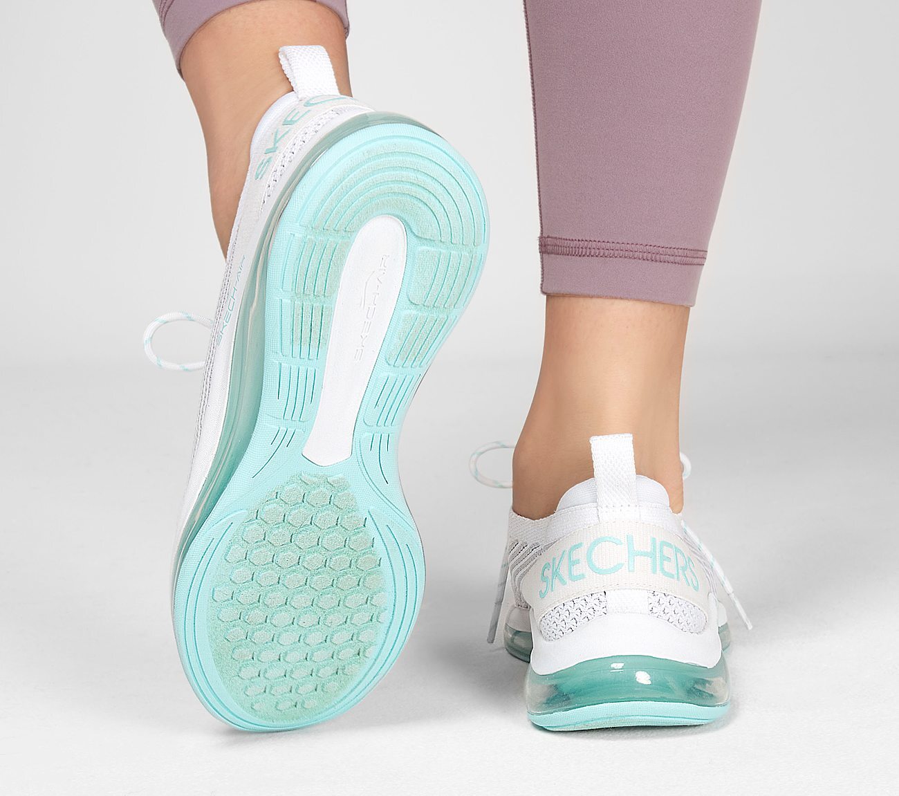 Skechers Γυναικείο Παπούτσι - Skech-Air Element 2.0 - 149401-WTQ - White-Turquoise