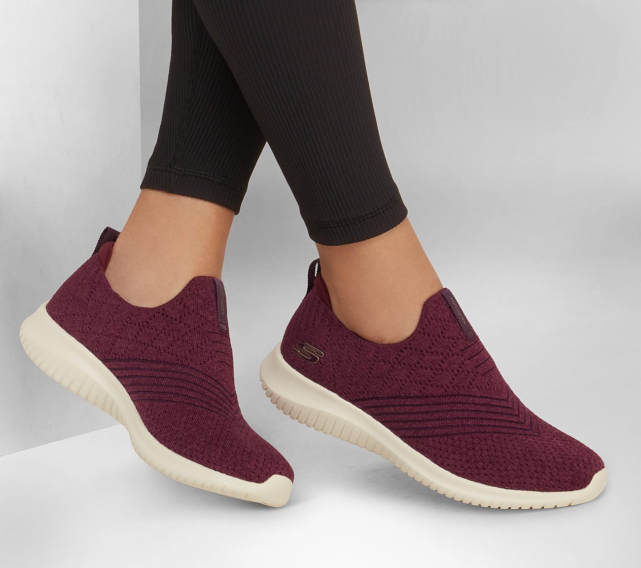 Skechers Γυναικείο Παπούτσι - Ultra Flex - Spruce Up - Delightful Joy - 149426-BURG -Burgundy