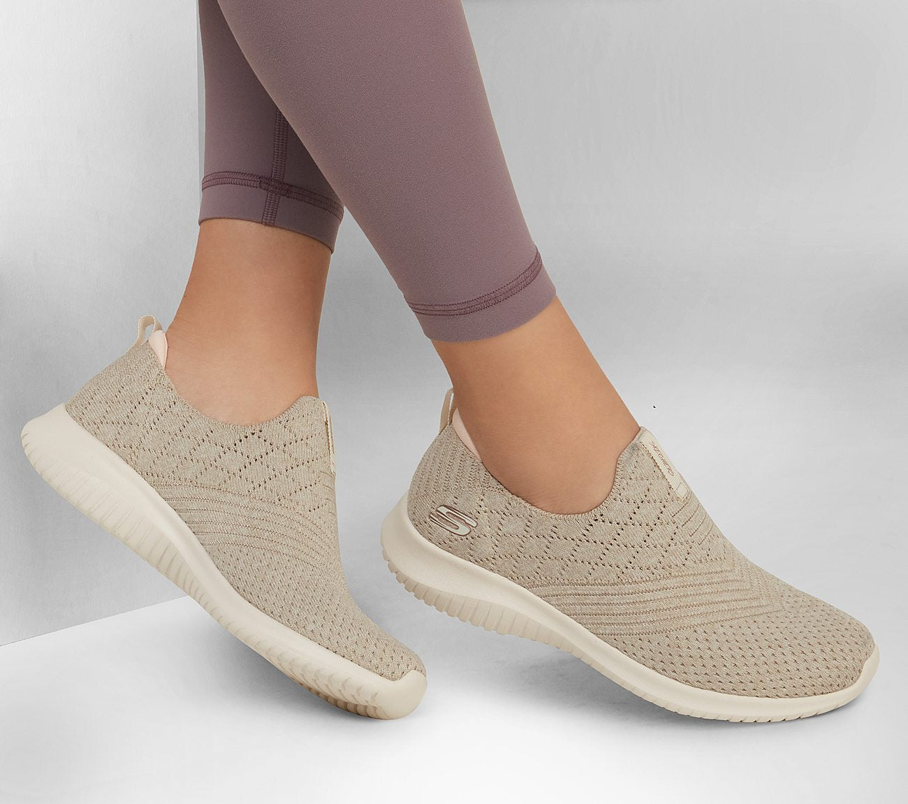 Skechers Γυναικείο Παπούτσι - Ultra Flex - Spruce Up - Delightful Joy - 149426-NAT - Beige