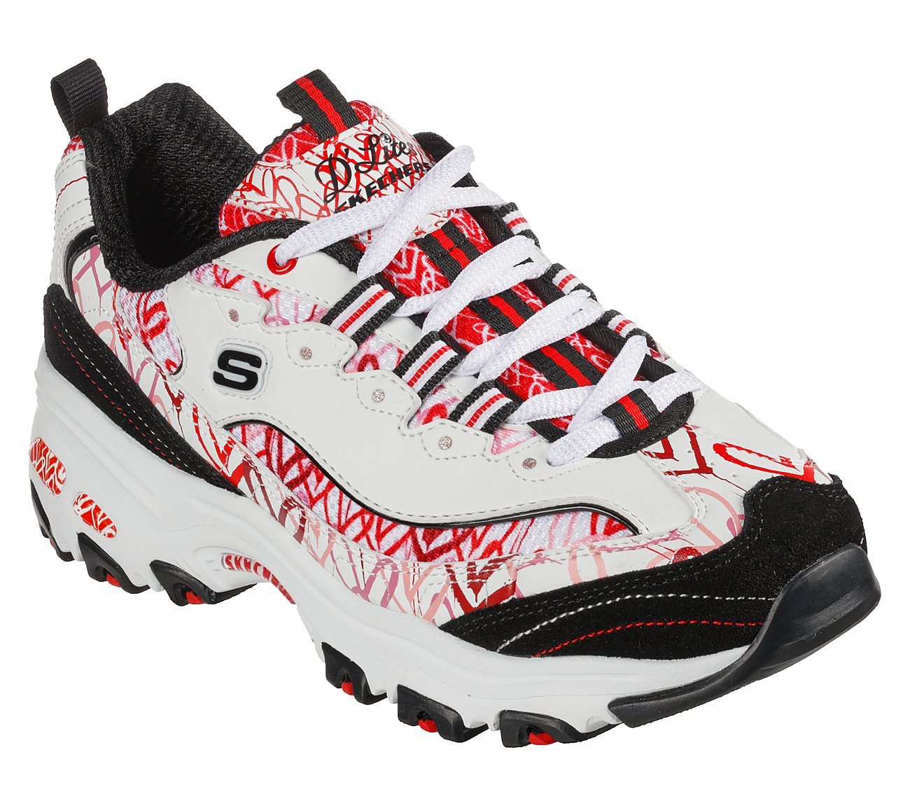Skechers Παπούτσι Γυναικείο - Women JGoldcrown D Lites 149504-WRBK White/Red