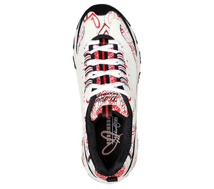 Skechers Παπούτσι Γυναικείο - Women JGoldcrown D Lites 149504-WRBK White/Red