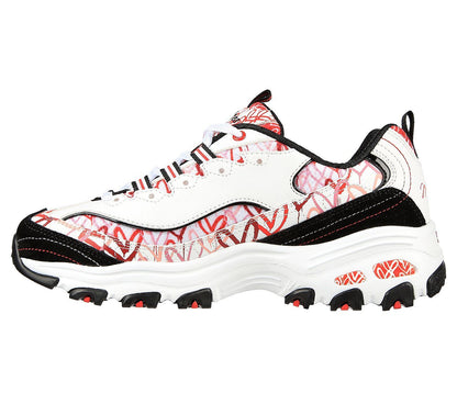 Skechers Παπούτσι Γυναικείο - Women JGoldcrown D Lites 149504-WRBK White/Red