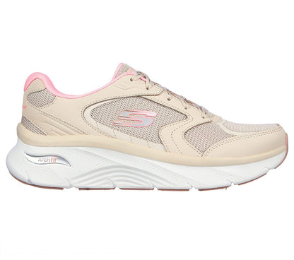 Skechers Γυναικείο Παπούτσι - Relaxed Fit: Arch Fit DLux - 149686-NTPK - Beige-Pink