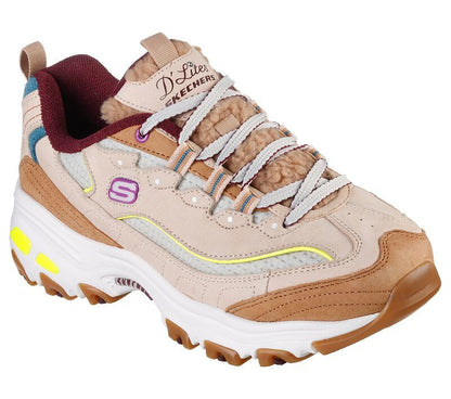 Skechers Παπούτσι Γυναικείο - Luxe Sherpa: DLites - Bright Joy 149738-TAN